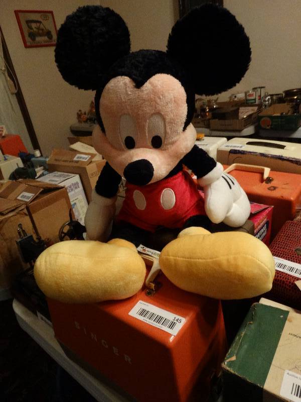 lot 185 image: 19 Plush Mickey Mouse