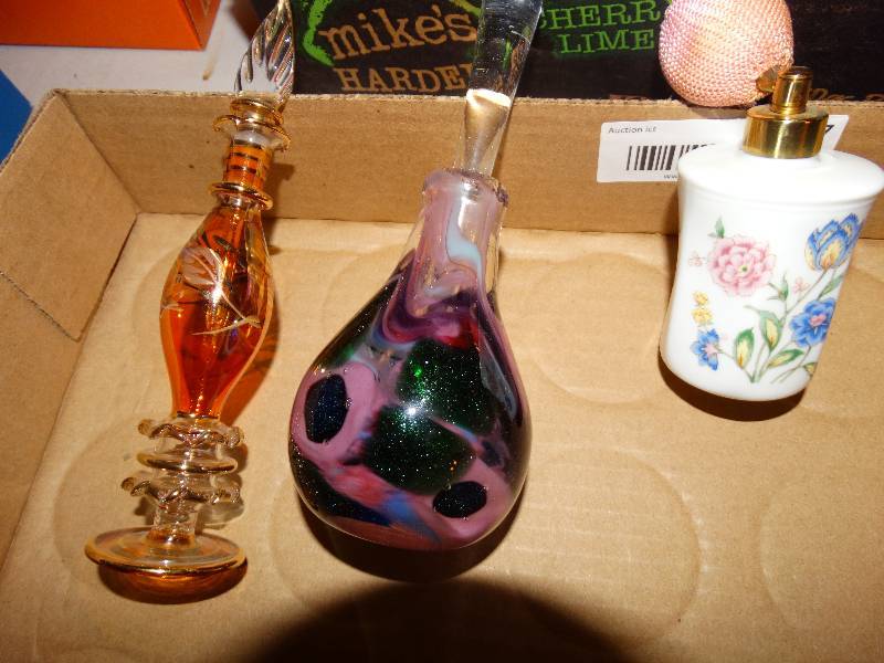 lot 237 image: 3 Assorted perfume bottles.