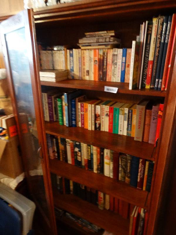 lot 329 image: Huge lot of books.
