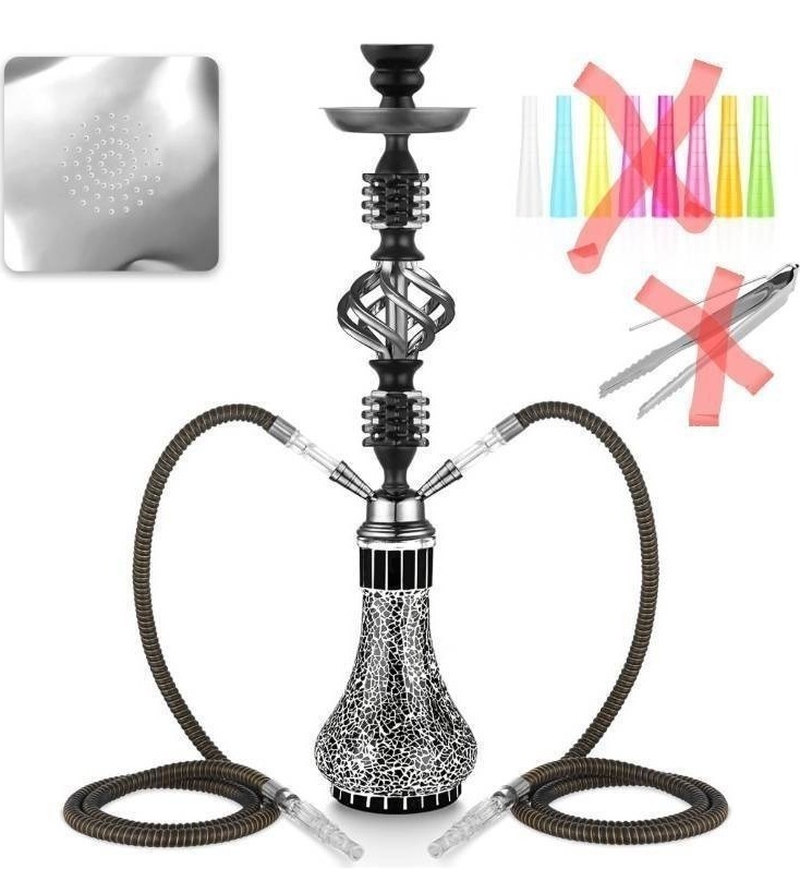 lot 1058 image: Hookah Set 2 Retail $29.99 RCY6823