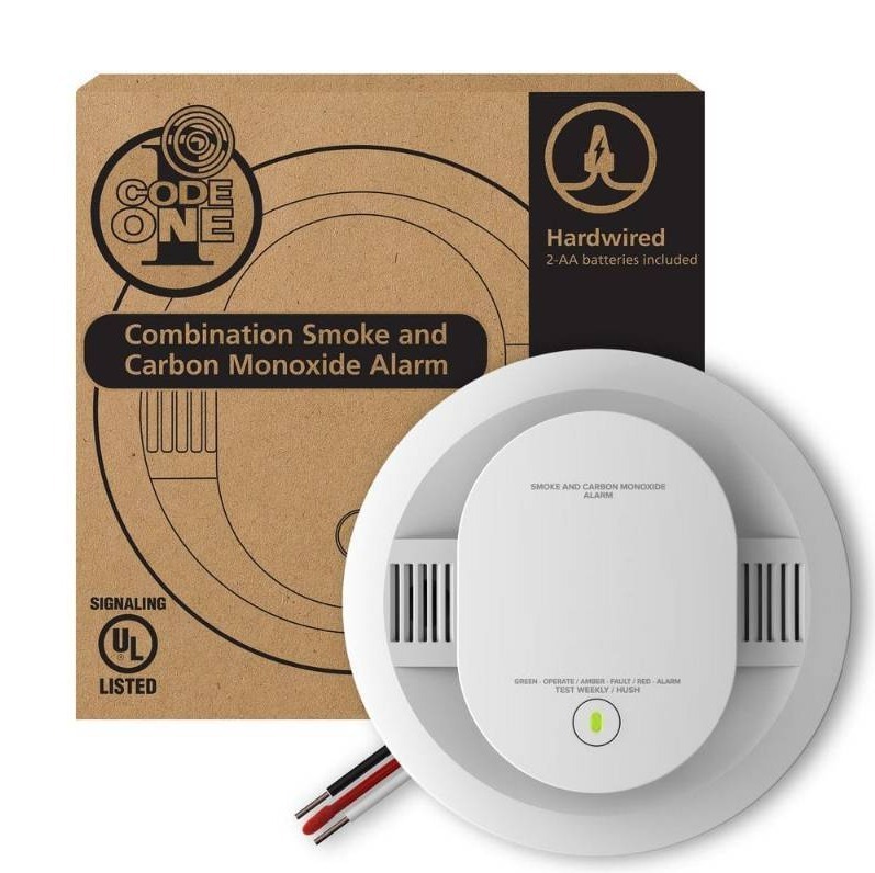 lot 1005 image: Smoke & Carbon Monoxide Detector Retail $54.95