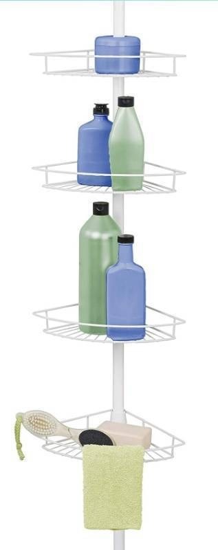 lot 921 image: Tension Pole Shower Caddy Retail $32.99 RCY6823