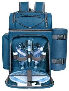lot 661 image: Picnic Basket Backpack Retail $56.99 RCY-1