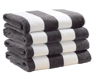 lot 697 image: Large Beach Towels 4 pack Retail $64.99 RCY-1