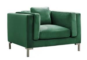 lot 551 image: Upholstered Club Chair Retail $617.08 AZB22724