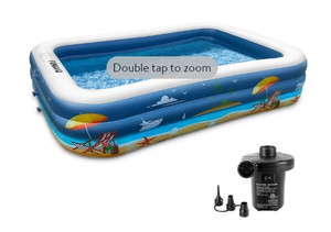 lot 576 image: Inflatable Swimming Pool Retail $125.99
