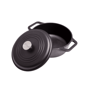 lot 579 image: 4-Quart Cast Iron Dutch Oven Retail $45.78