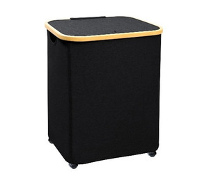 lot 612 image: Laundry Hamper with Lid Retail $24.99 RCY-1