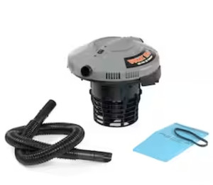lot 629 image: WetDry Shop Vac Powerhead wbucket Retail $34.97