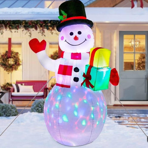 lot 645 image: Snowman Inflatable Retail $35.99 RCY-1