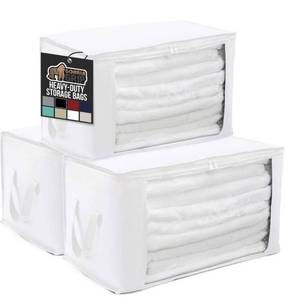 lot 657 image: Clear Window Closet Totes Retail $19.99 RCY-1