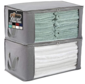 lot 658 image: Clear Window Closet Totes Retail $19.99 RCY-1