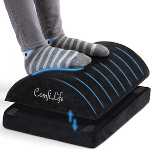 lot 676 image: Under Desk Foot Rest Retail $39.95 RCY-1