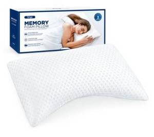 lot 695 image: Cooling Side Sleeper Pillow Retail $79.99 RCY-1