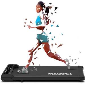 lot 40039 image: Walking Pad Treadmill Under Desk with 265lbs Capacity, Portable Treadmill for Home Office with Remote Control, 2.25HP Walking Treadmill for Walking and Jogging