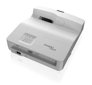 lot 40110 image: Optoma GT5600 Ultra Short Throw Gaming and Movie Projector, 3600 Lumens for Ambient Lighting, Easy Setup with Auto Keystone, 100-in Image From Only a Few Inches Away - Retail $1149