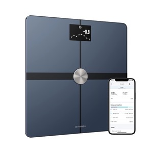 lot 40122 image: Withings Body - Digital Wi-Fi Smart Scale with Automatic Smartphone App Sync, Full Body Composition Including, Body Fat, BMI, Water Percentage, Muscle & Bone Mass, with Pregnancy Tracker & Baby Mode
