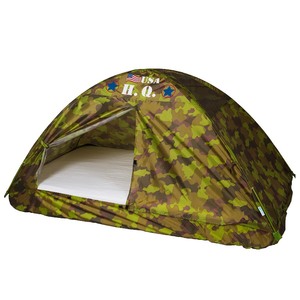 lot 40007 image: Pacific Play Tents 19780CAMOUFLAGE H.Q. Bed Tent