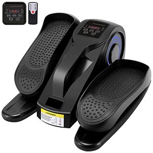 lot 40134 image: Rollingsurfer Under Desk Elliptical Machine, Adjustable Speeds Elliptical Trainer with Remote Control, Seated Pedal Exerciser, Compact Portable Elliptical Stepper for Teens Seniors and Adults
