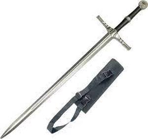lot 40207 image: 40in Foam Sword Medieval Style with Sheath