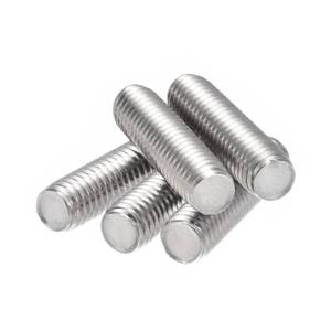 lot 5679 image: uxcell 15Pcs M8 x 30mm Fully Threaded Rod 304 Stainless Steel Right Hand Threads