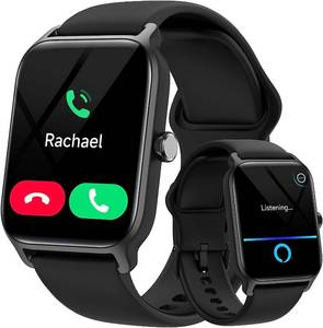 lot 5692 image: Smart Watches for Men Answer & Dial Call, Alexa Built-in 1.8 Touch Screen Activity Trackers with Fitness Heart Rate Blood Oxygen Sleep Monitor, 100 Sports Modes, IP68 Waterproof for iPhone Android