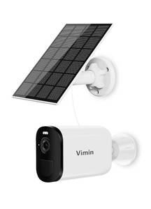 lot 5728 image: Outdoor Security Wireless Cameras with Solar Battery Powered,2K HD WiFi Bullet Home Surveillance Camera,AI PIR Motion Detection,Spotlight Color Night Vision, Phone Alerts,2 Way Audio.
