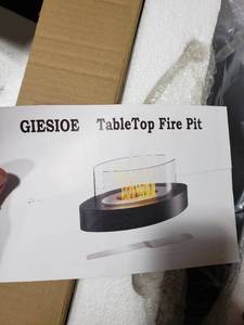 lot 5801 image: Giesioe Tabletop Fire Pit