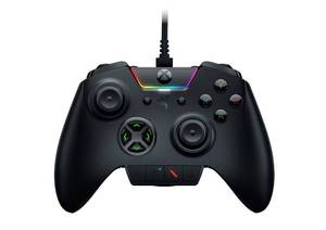 lot 5818 image: Razer Wolverine Ultimate Officially Licensed Xbox One Controller 6 Remappable Buttons and Triggers - Interchangeable Thumbsticks and D-Pad - For PC, Xbox One, Xbox Series X & S - Black - Retail $138.92