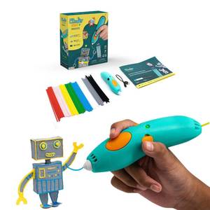 lot 5820 image: 3Doodler Start Essentials (2023) 3D Pen Set for Kids, Easy to Use, Learn from Home Art Activity Set, Educational STEM Toy for Boys & Girls Ages 6, 9.06 x 6.02 x 2.56 inches