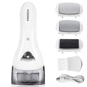 lot 5828 image: Electric Feet Callus Removers Rechargeable,Portable Electronic Foot File Pedicure Tools, Electric Callus Remover Kit,Professional Pedi Feet Care Perfect for Dead,Hard Cracked Dry Skin Ideal Gift