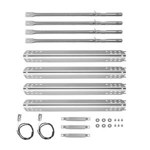 lot 5831 image: Grill Replacement Parts for Charbroil Performance 475 4 Burner 463347017 463361017 463673017 463376217 463342119 463376018P2 G470-0004-w1 Gas Grill,Heat Plates Burner Grills Adjustable Crossover Tube