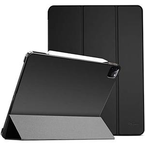 lot 5846 image: ProCase Smart Case for iPad Pro 12.9 2022202120202018, Slim Stand Hard Back Shell Smart Cover for iPad Pro 12.9 6th Generation 2022  5th Gen 2021  4th Gen 2020  3rd Gen 2018 -Black - Retail $103.5