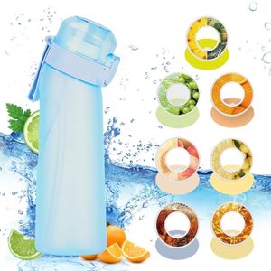 lot 5848 image: rericonq Air Water Bottle with 7Pcs Flavor Pods 26.3Oz Scent Water Bottle Fruit Fragrance Water Bottle,Scent Water Cup,Sports Water Cup Suitable for Outdoor Sports