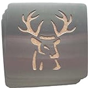 lot 5925 image: Sportula Products Camo Buck Stainless Steel Boaster Coaster