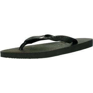 lot 5932 image: Havaianas Black Rubber Flip Flops 3738