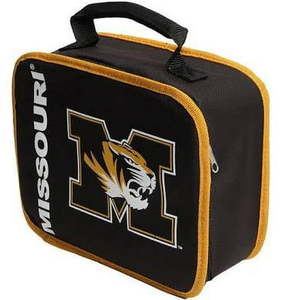 lot 5933 image: NCAA Mizzou Tigers Sacked Insulated Lunch Cooler Bag
