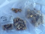 Large Lot of brass fittings as pictured