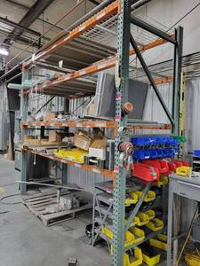 lot 41504 image: 4 Tier Industrial Shelving