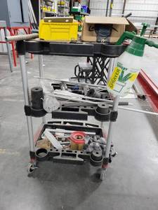lot 43048 image: 23 Tier Rolling Cart W Contents&nbsp