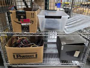 lot 47535 image: Contents of 2 Shelves W Qiring Harnesses and More