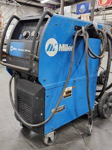 lot 39008 image: Miller Model 350P Aluminum Welder