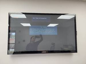 lot 47602 image: 50 in Samsung Television W Mount