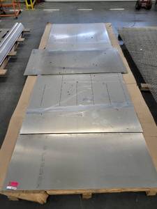 lot 47574 image: Skid of Assorted Sheet Metal - Variety of Sizes See Photos