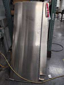 lot 36247 image: Newly Fabricated Aluminum Boat Rudder