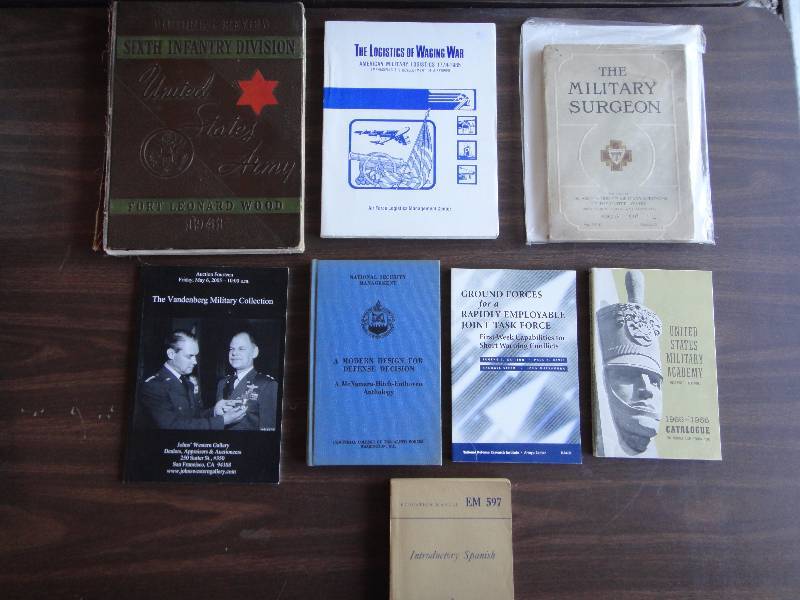 lot 2192 image: Lot of Military and War Books