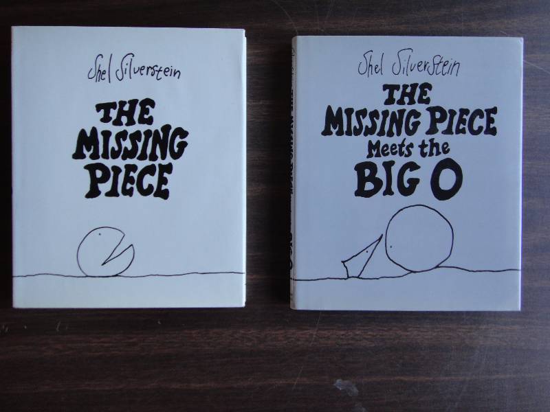 lot 2194 image: Pair of Shel Silverstein Books, Missing Piece, Big O -- LIKE NEW