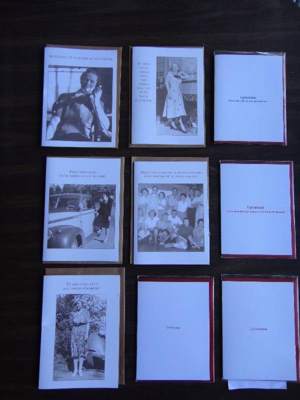 lot 2199 image: Novelty Greeting Card Lot (Ready to Resell) Its Worse Than You Think.