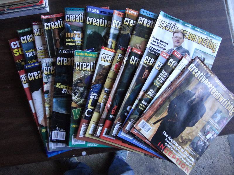 lot 2204 image: Creative Screenwriting Magazine Lot