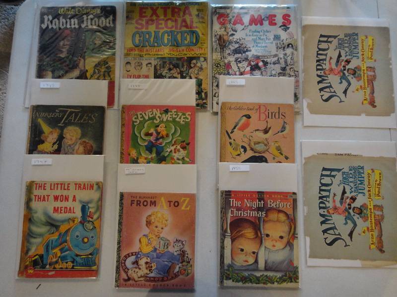 lot 1024 image: Antique Childrens Book Lot